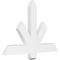 Ekena Millwork Kennewick Architectural Grade PVC Gable Bracket, 36"W x 24"H x 2"D x 4"F, 16/12 Pitch GBP036X24X0204KEN00 - alternate 1